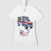 Ems-Weihnachten Ornament (Vorderseite)