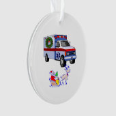 Ems-Weihnachten Ornament (Vorderseite)
