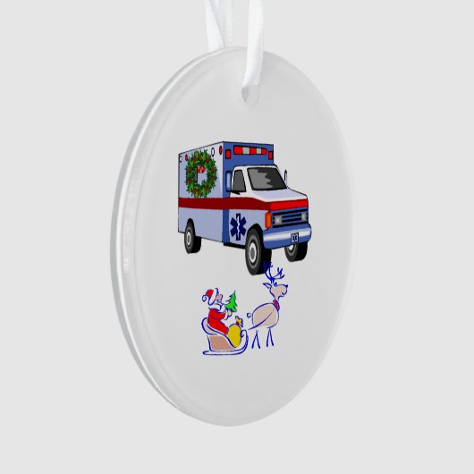 Ems-Weihnachten Ornament (Vorderseite)