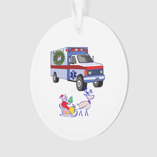 Ems-Weihnachten Ornament (Vorderseite)