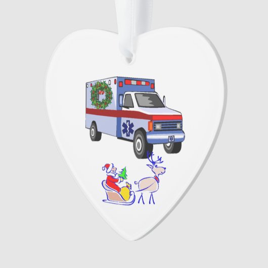 Ems-Weihnachten Ornament (Vorderseite)