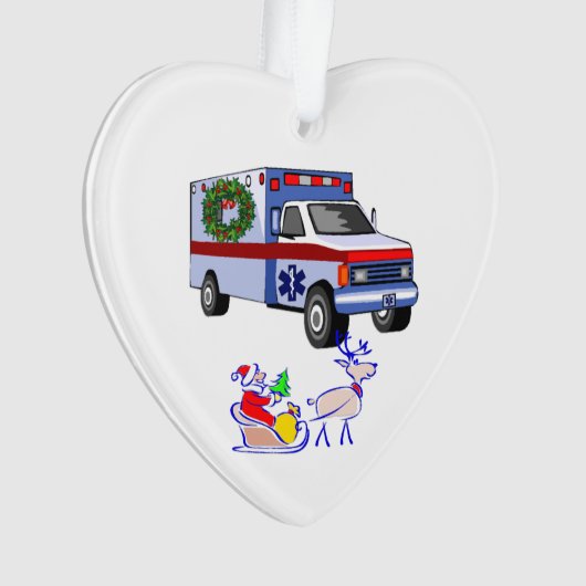 Ems-Weihnachten Ornament (Vorderseite)