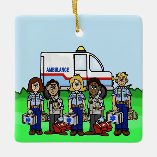 EMS Woche Ornament (Vorderseite)
