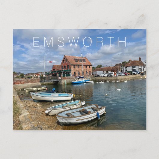 Emsworth Feiertagspostkarte (Vorderseite)