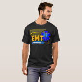EMT 1. BEANTWORTER-NOTmedizinischer TECHNIKER T-Shirt (Vorne ganz)