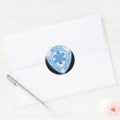 EMT-ABZEICHEN RUNDER AUFKLEBER (Umschlag)