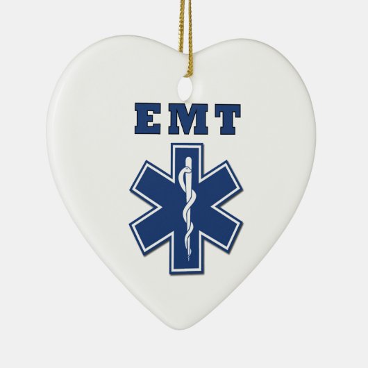 EMT BLAUER STERN DES LEBENS KERAMIK ORNAMENT (Rechts)