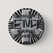 EMT-Button für graue Logos Button (Vorderseite)