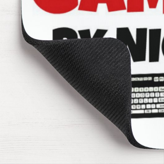 EMT by Day Gamer by Night Mousepad (Ecke)