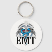 EMT Caduceus Blue Schlüsselanhänger (Vorderseite)