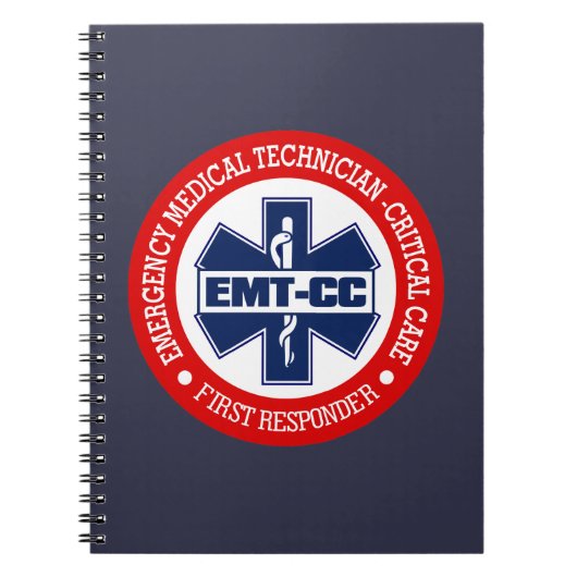 EMT-CC (Emergency Medical Tech - Critical Care) Notizblock (Vorderseite)