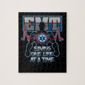 EMT, das auf einmal ein Live rettet Puzzle (Vertikal)