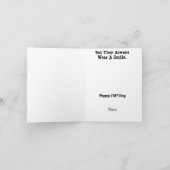 EMT Day Grußkarte für weibliche Sanitäter Karte (Innenseite)