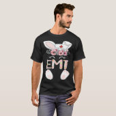 EMT Easter Nurse Floral Bunny T-Shirt (Vorne ganz)