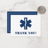 EMT Emergency Medical Services EMS Bewertung Mitteilungskarte (Vorderseite/Rückseite Beispiel)