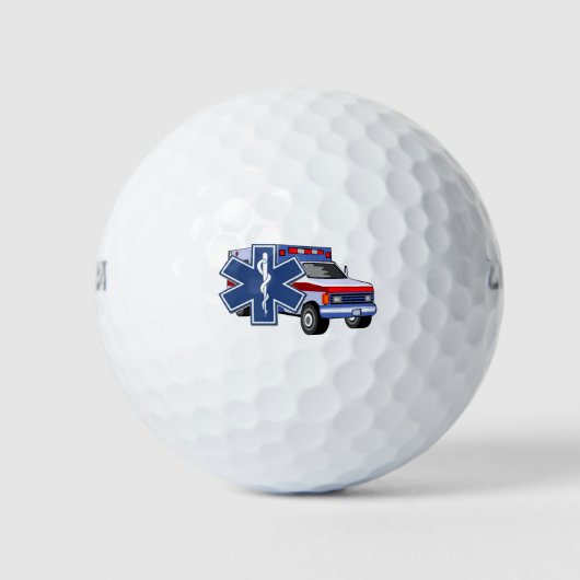 EMT EMS Ambulance Golfball (Vorderseite)