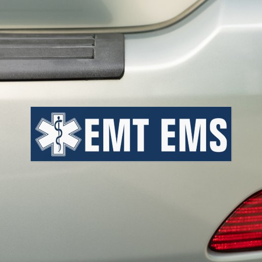 EMT EMS AUTOAUFKLEBER (Auf Auto)