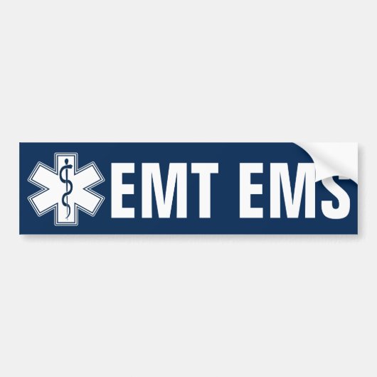 EMT EMS AUTOAUFKLEBER (Vorne)