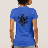 EMT EMS MEDICAL STAR OF LIFE T-Shirt (Rückseite)