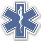 EMT EMS Paramedic First Responder Aufkleber (Vorderseite)