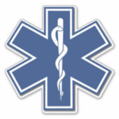 EMT EMS Paramedic First Responder Aufkleber (Vorderseite)