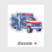EMT EMS Paramedic First Responder Aufkleber (Blatt)