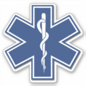 EMT EMS Paramedic First Responder Aufkleber (Vorderseite)