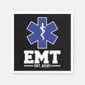 Emt Emt Est 2021 Student Graduation Serviette (Vorderseite)