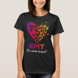 EMT Es ist ein Werk von Herz-Schmetterling Herz-Pf T-Shirt