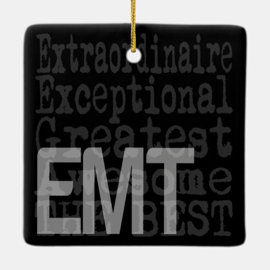 EMT Extraordinator Keramikornament (Rückseite)