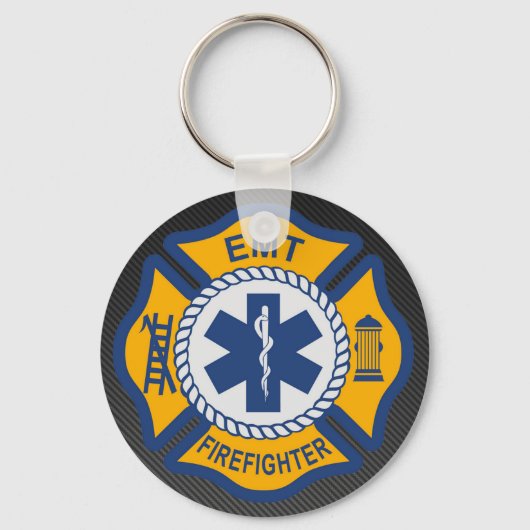EMT Feuerwehrmann Schlüsselanhänger (Vorderseite)