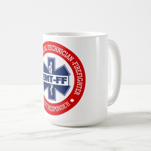 EMT-FF (Feuerwehrmann) Kaffeetasse (VorderseiteRechts)