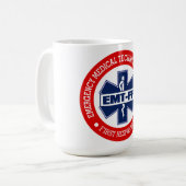 EMT-FF (Feuerwehrmann) Kaffeetasse (Vorderseite Links)