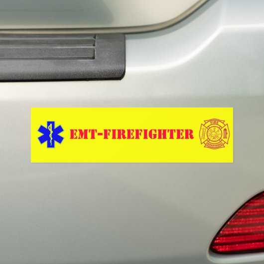 EMT-FIREFIGHTER - Autoaufkleber (Auf Auto)