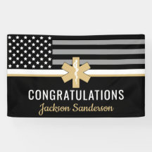 EMT First Responder dünne weiße Linie EMS Ruhestan