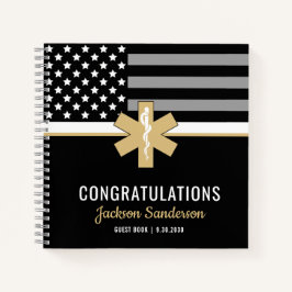 EMT First Responder EMS Retirement Gästebuch Notizblock