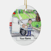 EMT - Frauen Keramikornament (Rechts)