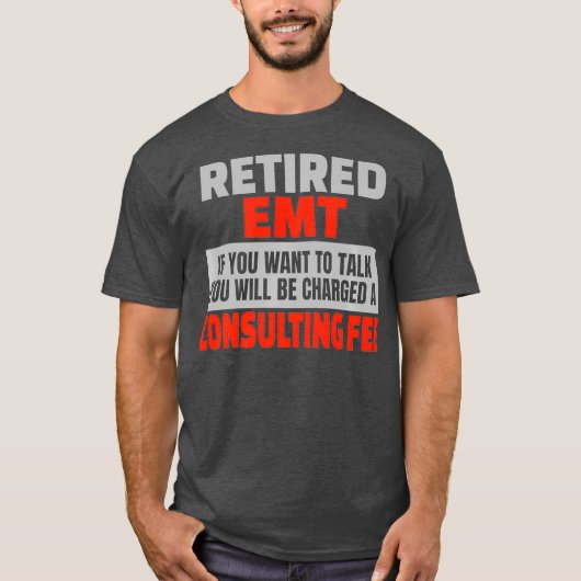 EMT Funny Retirement Party Spaß Premium T-Shirt (Vorderseite)