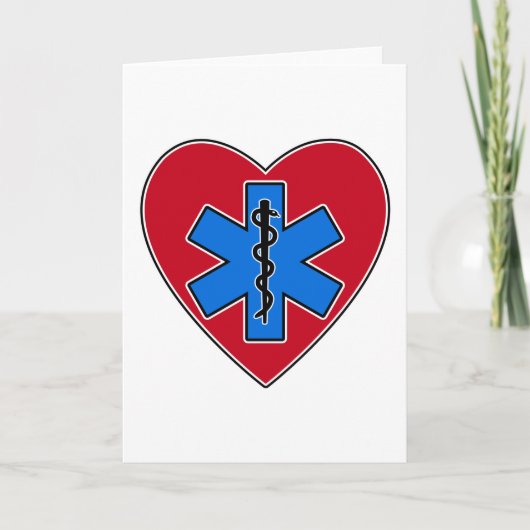 EMT Herz Karte (Vorderseite)