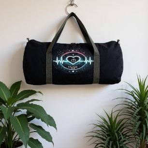 EMT-Herz Leuchtendes Medizinisches Design Duffle Bag