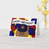 EMT - Herzlichen Glückwunsch zum Geburtstag EMT He Karte (Gelbe Blume)