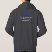 EMT HOODIE (Rückseite)