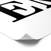 EMT Inside (Sinusrhythmus-Elektrokardiogramm) Poster (Ecke)