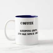 EMT Kaffee Zweifarbige Tasse (Links)