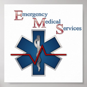 EMT Lebensader Poster
