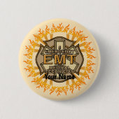 EMT Malteser Cross Button (Vorderseite)