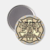 EMT Malteser Cross-Magnet Magnet (Vorderseite/Rückseite)