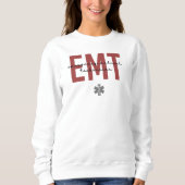 EMT Medizinischer Notfalltechniker Sweatshirt (Vorderseite)