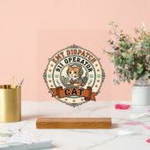 EMT-Notruf 911 Operator Katze EMT-Notruf 911 Ope Acrylschild (Hochzeit)