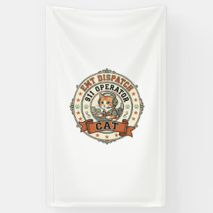 EMT-Notruf 911 Operator Katze EMT-Notruf 911 Ope Banner
